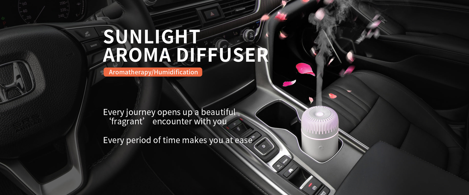 Car Diffuser Humidifier Aromatherapy Essential Oil Diffuser